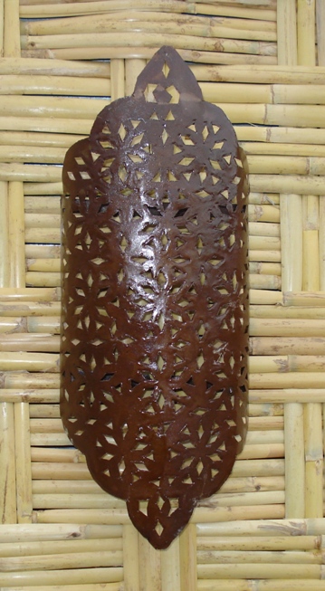 APPLIQUE  mod. Nain in latton a cilindro lavorato