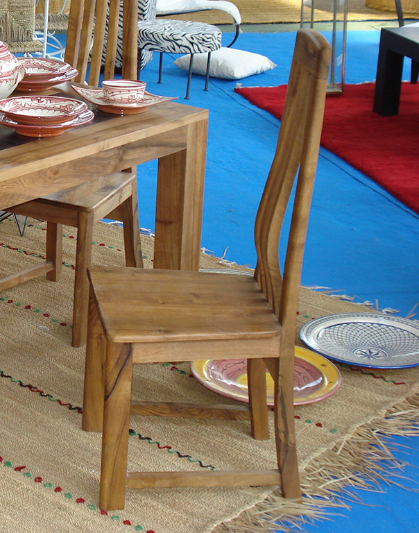 SEDIA MOD.COMFORT IN NOCE